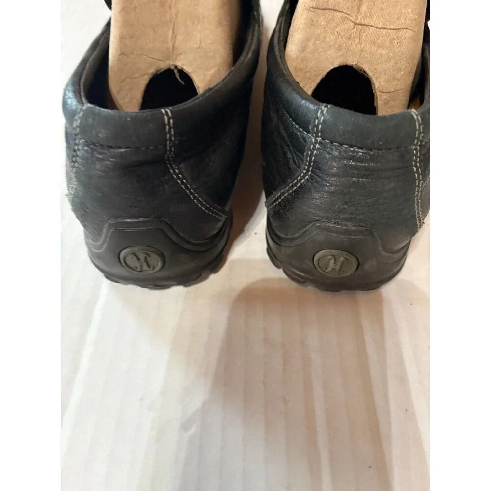 Cole Haan Black Leather Loafers Mens Dress Shoes‎ Classic Comfortable